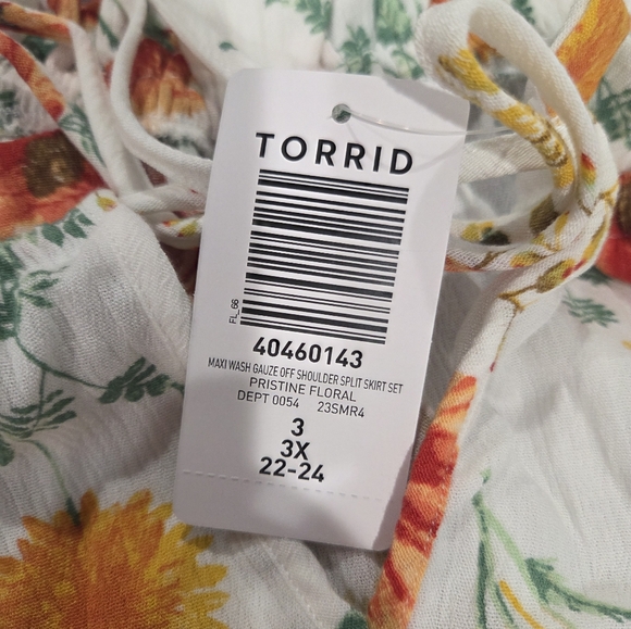 Maxi Off Shoulder Skirt/Top Set - Picture 4 of 6